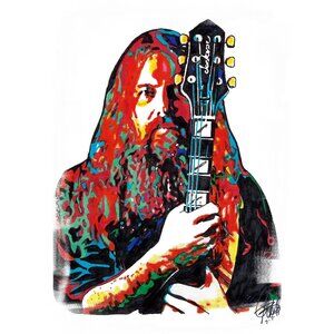 Mark Morton Lamb of God Guitar Heavy Metal Thrash Poster Print Wall Art 18x24